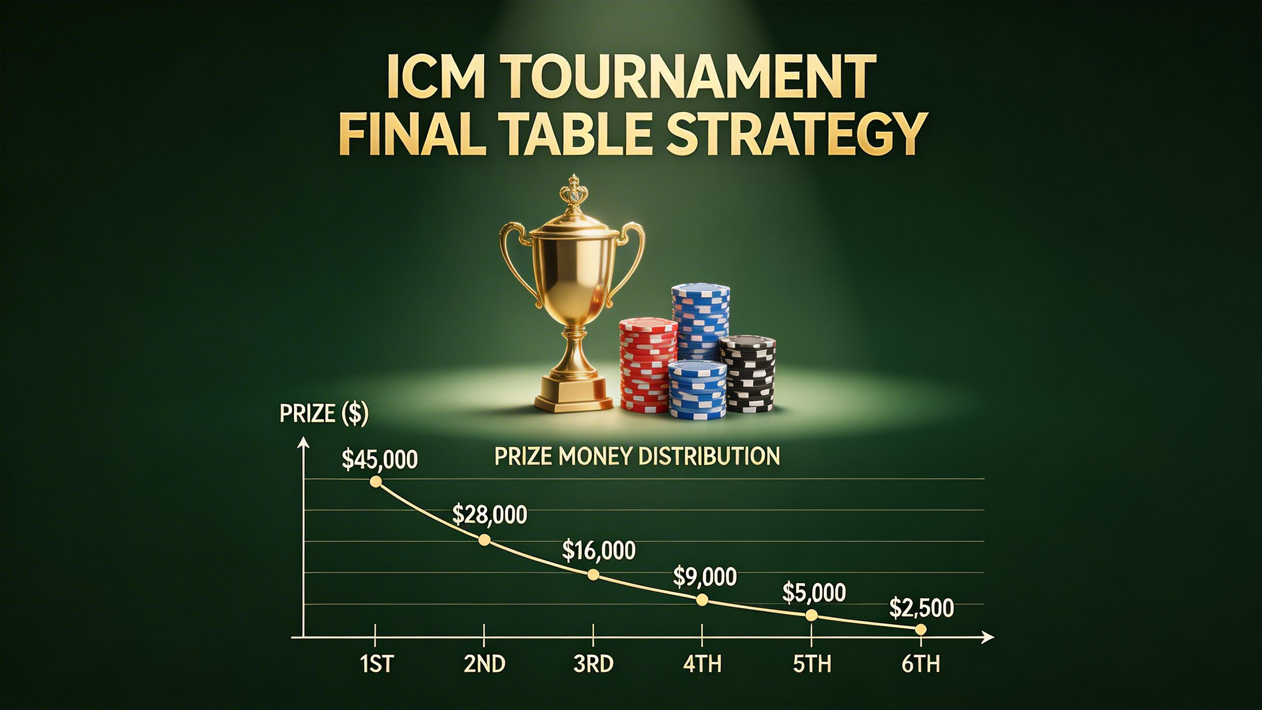 ICM效应全解析：锦标赛终局为什么不能套用现金局GTO